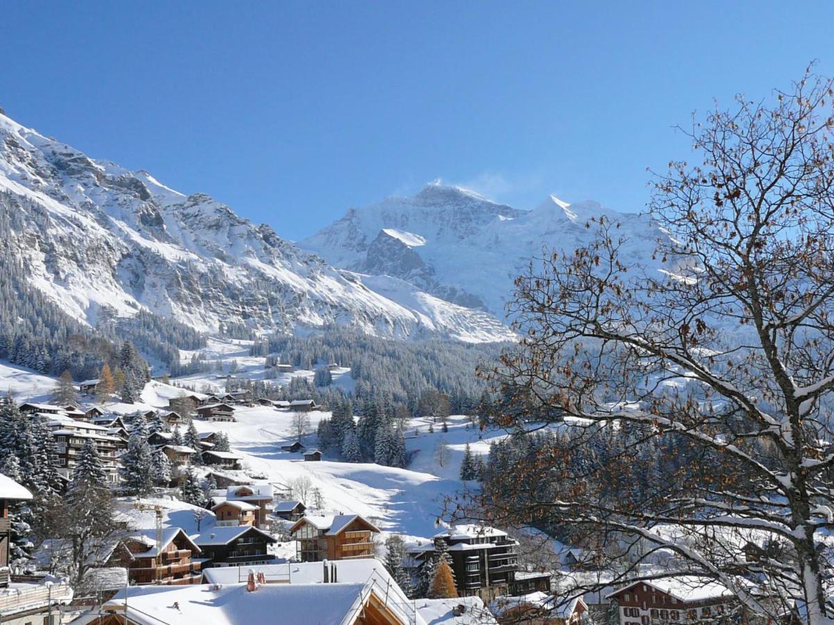 Apartment Panoramapark Soleil Haus D Apt 3 By Interhome Wengen Extérieur photo