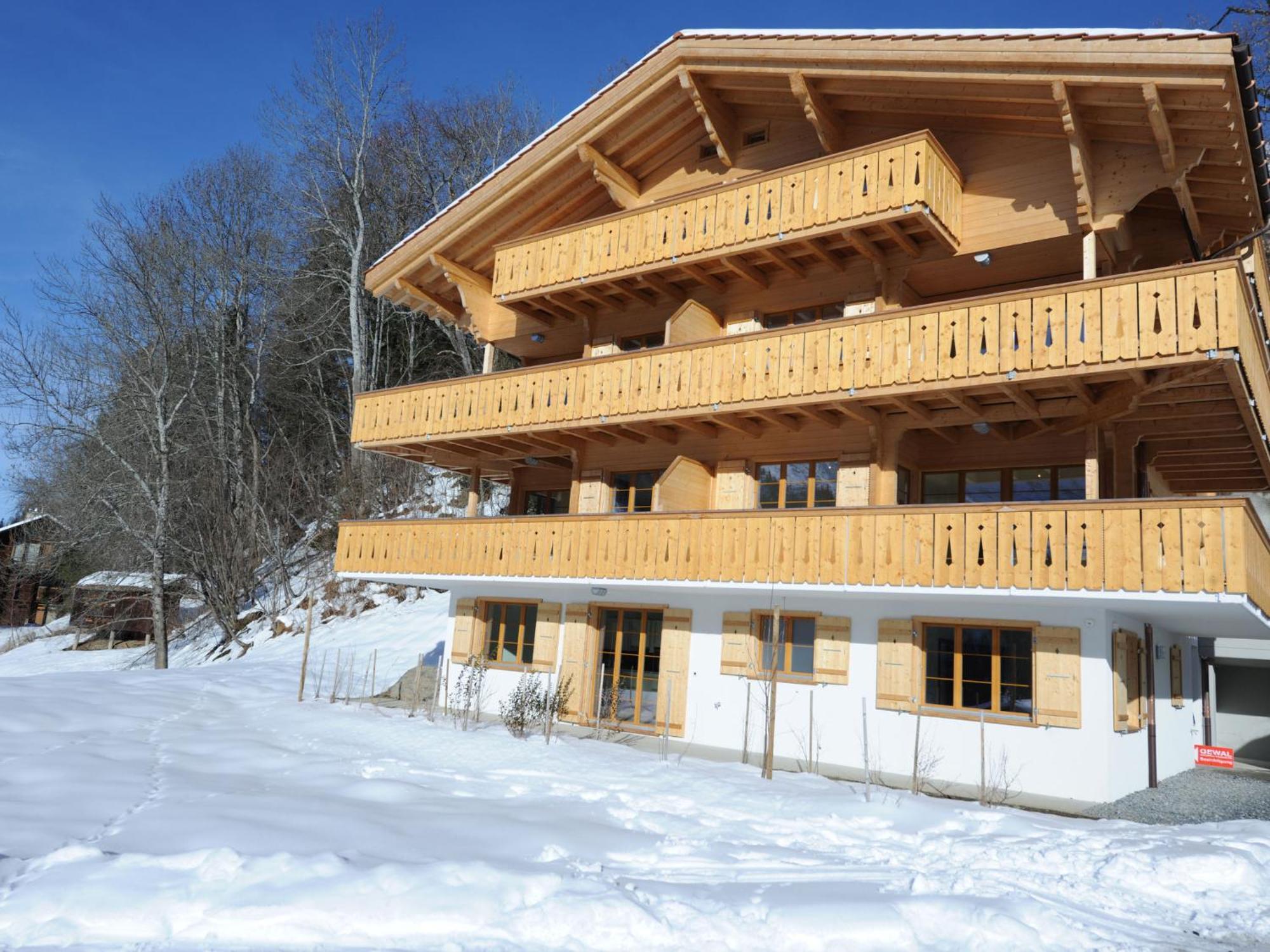 Apartment Panoramapark Soleil Haus D Apt 3 By Interhome Wengen Extérieur photo